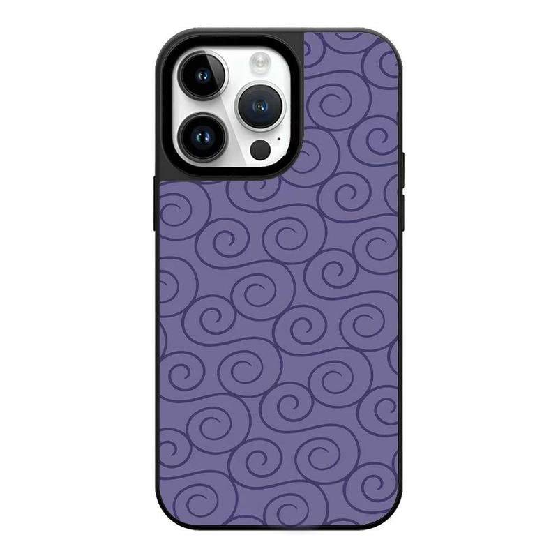 Anime-Themed Hardshell Protective Case for 11-17 Pro Max - Anti-Collision Design - Compact & Aesthetic - Shockproof Cellphone Casing