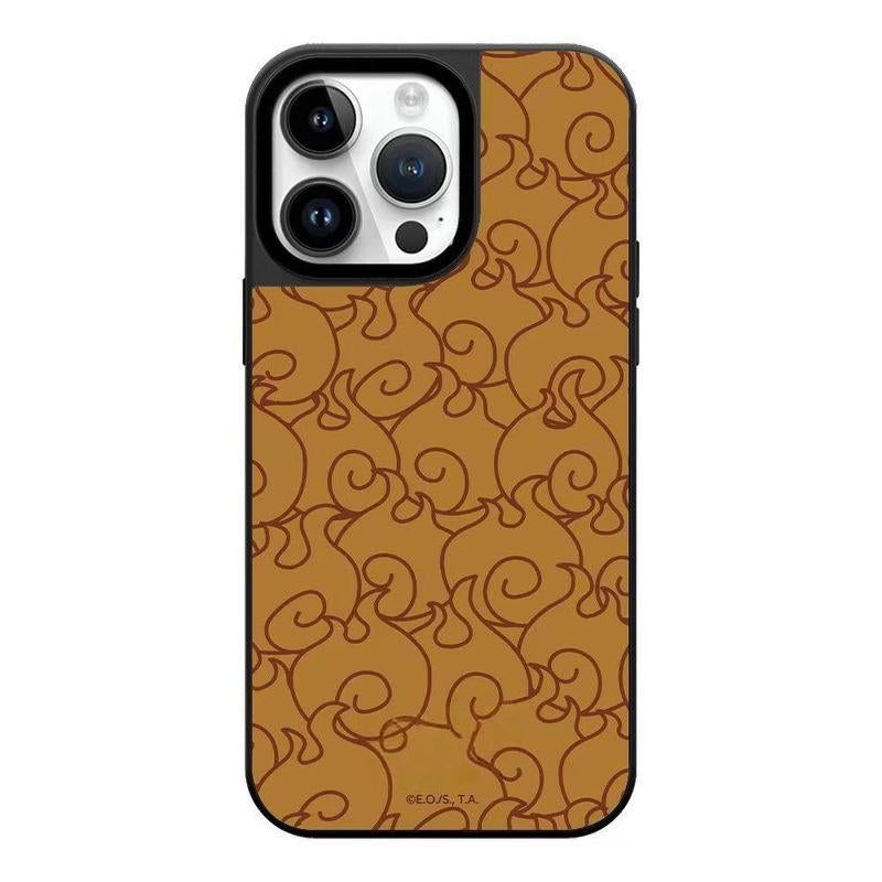 Anime-Themed Hardshell Protective Case for 11-17 Pro Max - Anti-Collision Design - Compact & Aesthetic - Shockproof Cellphone Casing