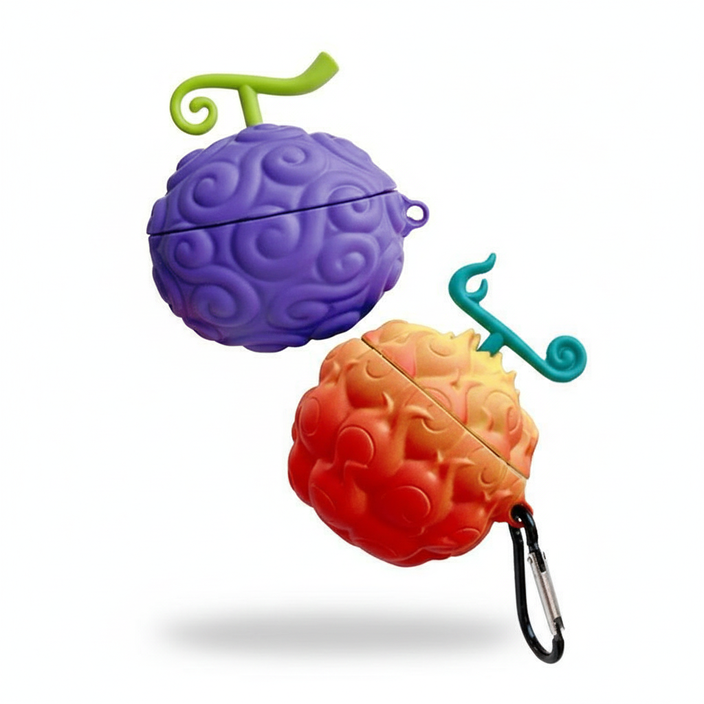 One Piece Devil Fruit Shockproof AirPod Case (1-3 Pro)